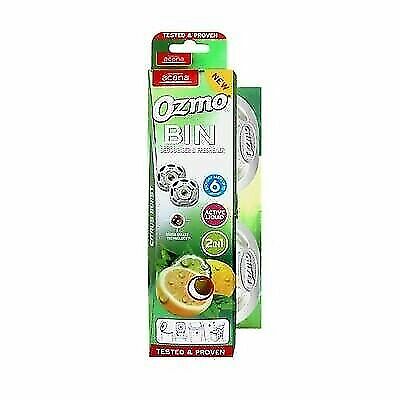 Ozmo Bin Deodoriser Air Freshner with 2 Citrus Burst Fragrance Inserts