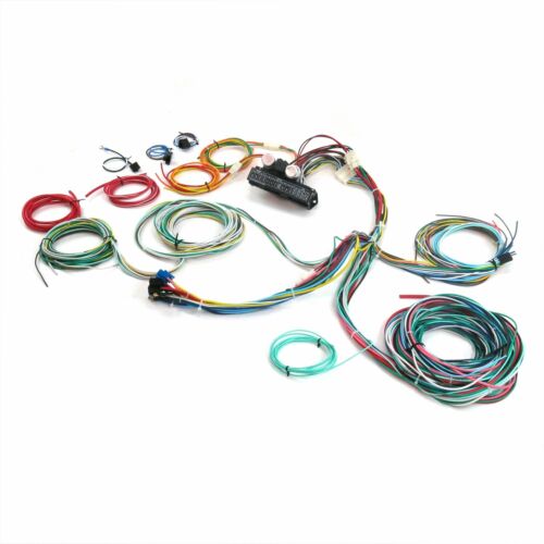 Details about  / Ultimate 15 Fuse 12v Conversion wiring harness  48 1948 Ford Convertible rat