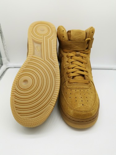 Nike Air Force 1 High LV8 AF1 UK 4.5 Wheat Flax 807617-701