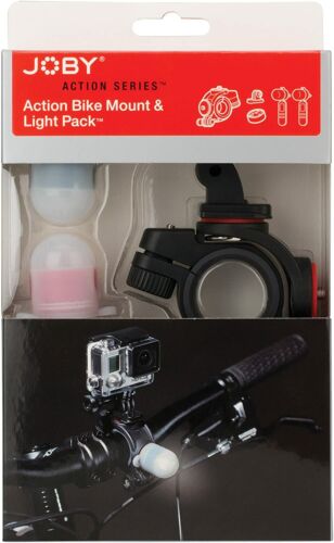 Joby Action Support Vélo /& Light Pack Inc Blanc Avant /& Arrière Rouge Visibilité Light