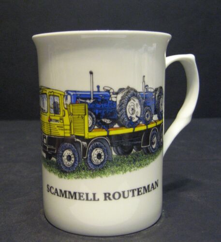 SCAMMELL ROUTEMAN TRUCK WAGON fine bone china mug cup beaker