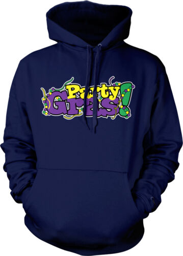 Beads Mardi Gras Party Fat Tuesday Hoodie Pullover Party Gras! 