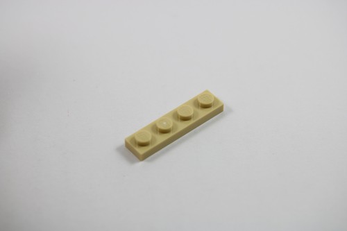 LEGO® Tan Plate 1 x 4 Design ID 3710