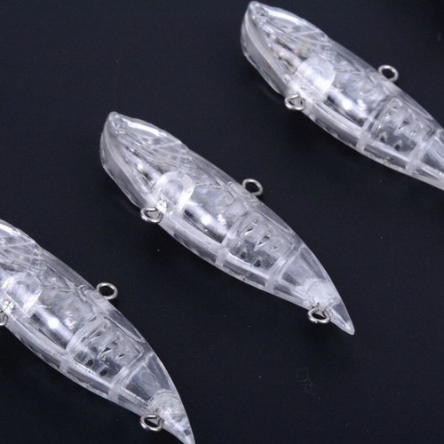 5pcs Hard Baits Crankbait Blank Minnow Fishing Lures Outdoor 7g//6.5cm DIY HI