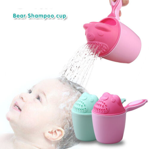 Waterfall Shampoo Rinse Cup Baby Bath Cup Wash Hair Rinsing Cup Water Spoon