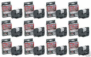 Brother TZES141 TZS141 PTouch Label Tape P-Touch TZES-141 TZS-141 12//PK.