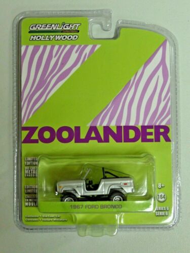 Greenlight Hollywood Zoolander 1967 Ford Bronco NEW 1:64 Series 6 