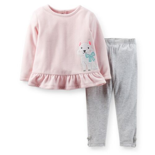 Cotton Pant Clothing Set Baby Girl/'s Jacket Bebe Micro-Fleece Cardigan