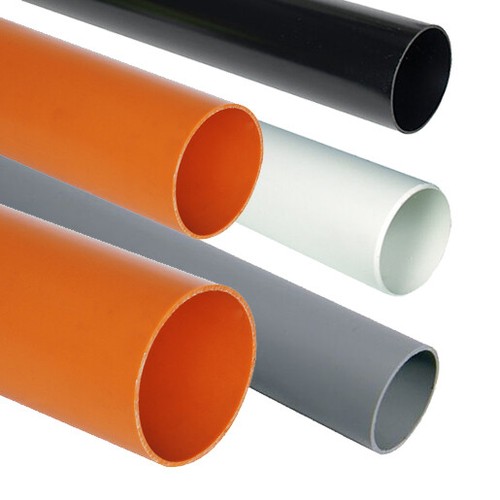 110mm Underground 3m Length Drainage PipeBlack Soil PipePush Fit Waste ABS