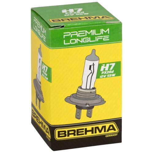 Brehma premium longue durée h7 Halogène autolampe 12v 55w e1 px26d