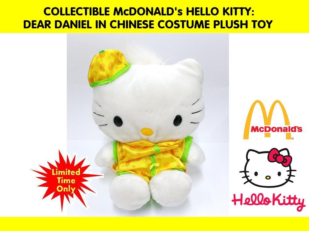 deardaniel,danielhernandez collectible hello kitty dear daniel chinese costume plush toy 99