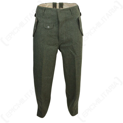Allemande WW2 Field Grey Jump Pantalon-repro Pantalon Parachutiste uniforme militaire
