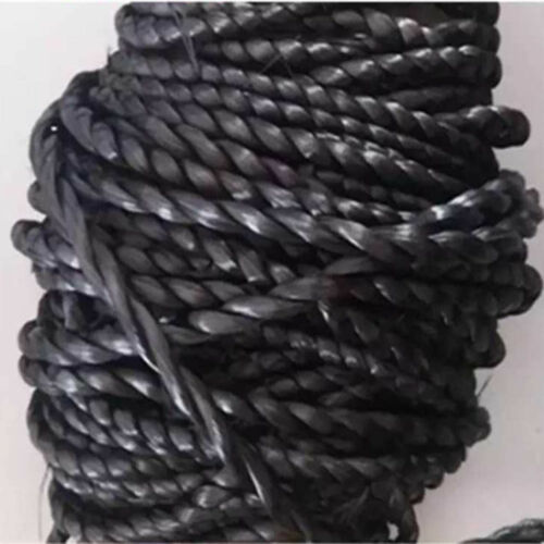 10M Black Graphite Fiberglass Rope Gasket Stove Cord High Temp Seal Replacement
