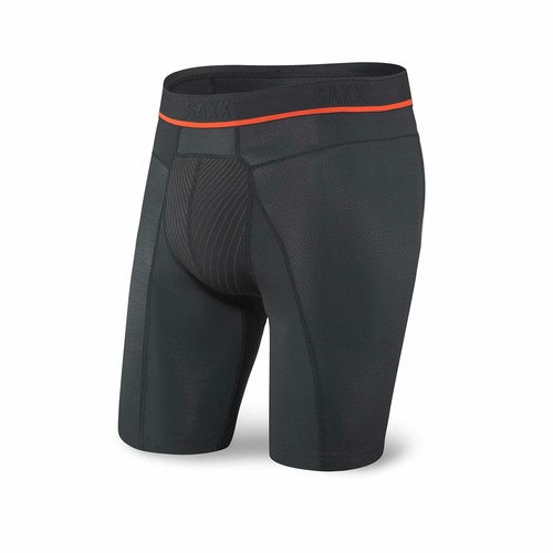SAXX Hyperdrive Sport Long Boxer Brief Blackout