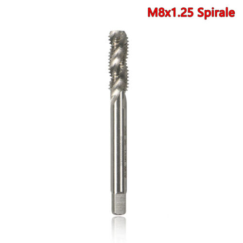 M2-M24 HSS Titanium Screw Tap Right Metric Thread Machine Spiral//Straight Flute