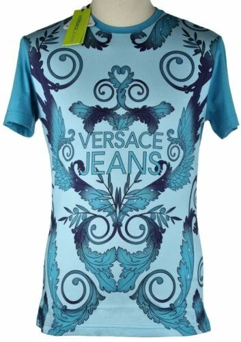 Algodón Versace Jeans Floral Camisetas para Hombres
