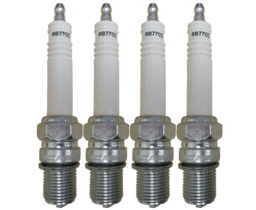 Champion Spark Plug Large Industrial RB77CC 237 Pack of 4 