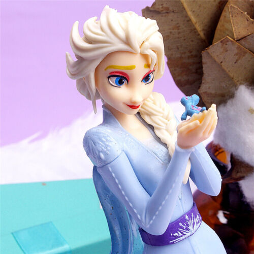 21CM Disney Frozen Elsa Princess Anna Action Figure Toys Girls PVC Model Gift