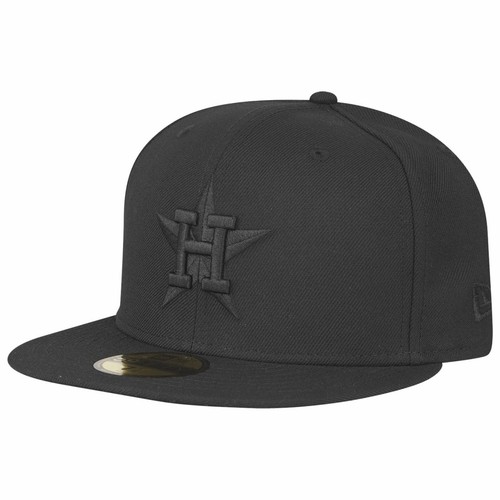 New Era 59Fifty Cap MLB BLACK Houston Astros Cooperstown