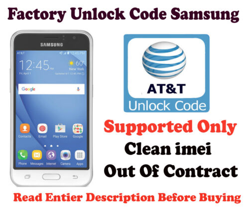 AT/&T UNLOCK CODE Samsung Galaxy S6 Edge Edge+ Plus SM-G925A SM-G928 CLEAN IMEI