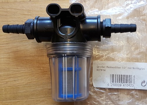 1//2/" Wasserfilter Conrad Lilie 20025 Pumpen-Vorfilter 18,7 mm IG neu 537614