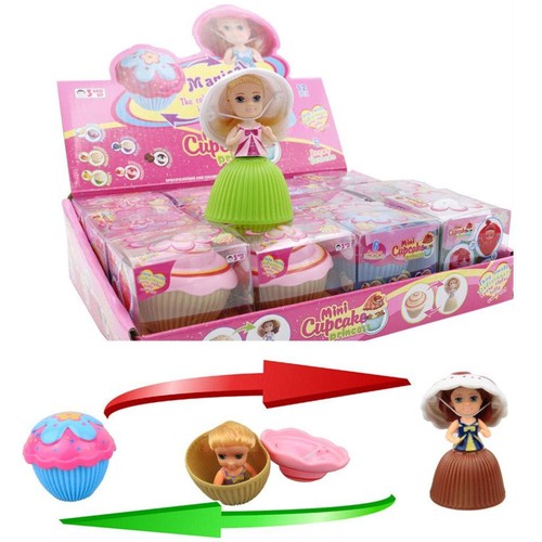 1Pc Lovely Surprise Cupcake Princess Dolls Transformed Scented Cake Girls Toys