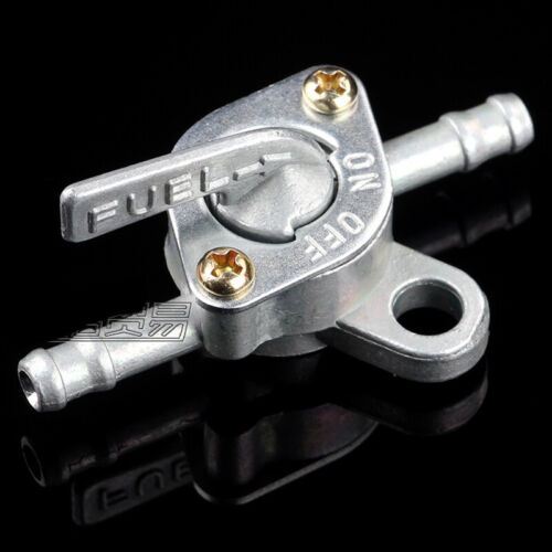 In-line ON/OFF Switch Petrol Gas Fuel Tap Petcock Valve ATV Quad Motorcycle Bike