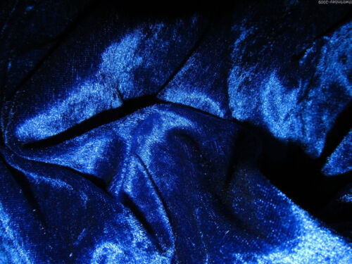 Top Quality Crushed Velvet Fabric Craft Stretch Velour 150 cm Wide Material