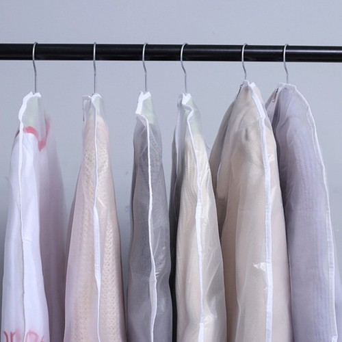 Clear Dustproof Bag Folding Suit Garment Clothes Hanging Cover Storage Protector