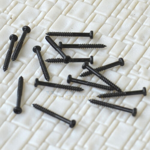 1000 pcs 1.4mm x 12mm miniature Self Tapping Track Screws Mini Tiny Black Screws