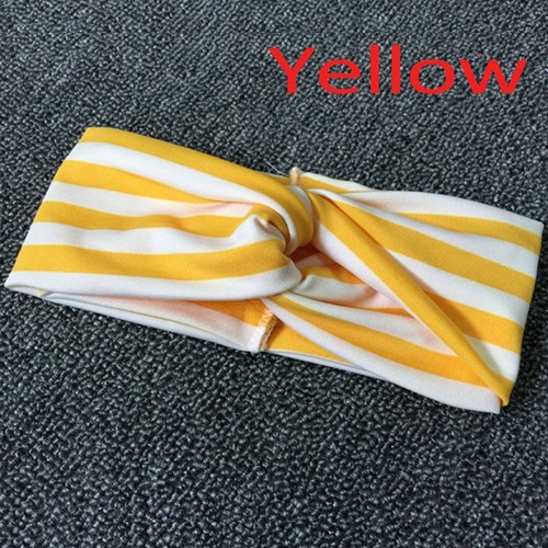 Hair Accessory Girl Cotton Baby Newborn 6 Colors Twisted Turban Knot Headband