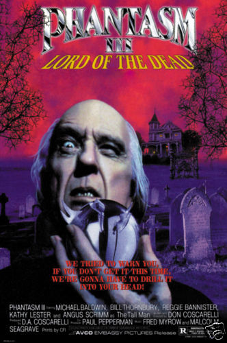 Phantasm III cult horror movie poster print #3 