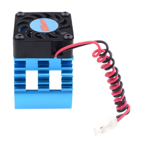 Motor Heat Sink and Cooling Fan Set for 1//10 HSP RC Car Truck Buggy Parts B
