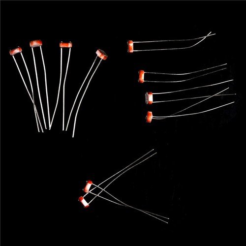 5 types*10pcs 50pcs Photoresistor Kit Dependent Light Resistor LDR Pack P/&C