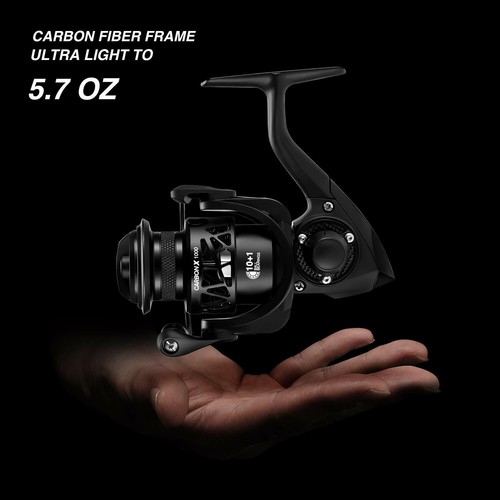 5.2:1-6.2:1 High Speed Gear R Piscifun Carbon X Spinning Reels Light to 5.7oz