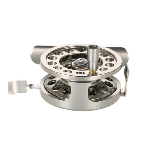 Aluminum Alloy Fly Fishing Reel Right Handed Smooth Rock Ice Fishing Wheel Part