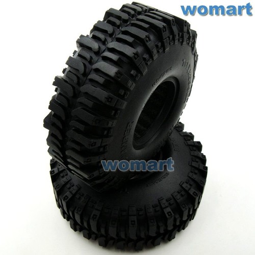 2Stück 1//10 RC 4WD TSL bogger Crawler Reifen Tire 121mm für RC 1.9 Beadlock Rim