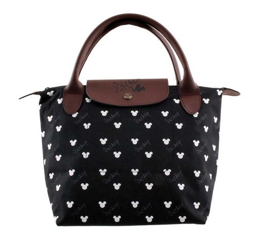 Walt Disney Mickey Mouse Bag Handbag Black Purse Shop Shoulder Tote Bag 8/"x12/"