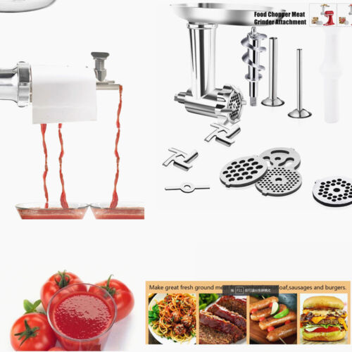 Food TOMATO JUICER Fruit Strainer Meat Grinder Attachment For Kitchenaid Mixer