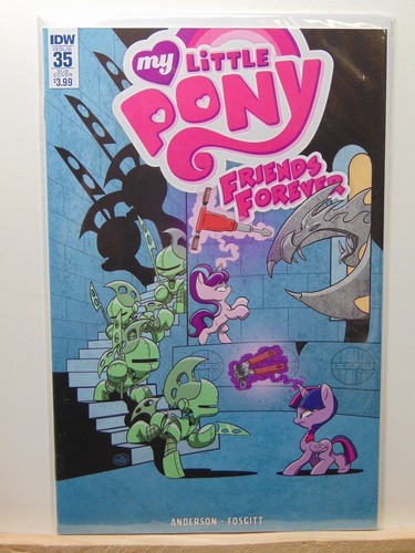 My Little Pony Friends Forever #35 Sub Cover Variant IDW CB7087