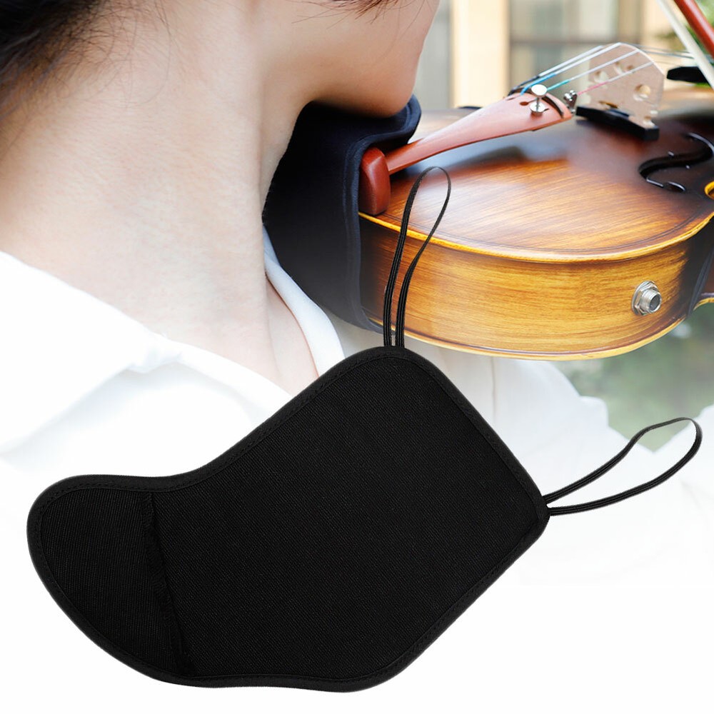 HN CW_ 4/44/3 Violin Fiddle Chin Shoulder Rest Pad Cover Cushion