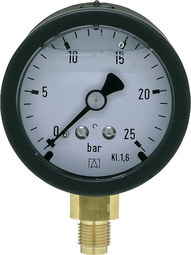Manometer oder Vakuummeter 50mm mit und ohne Glyzerin 1//8/" Ölpumpe einstellen