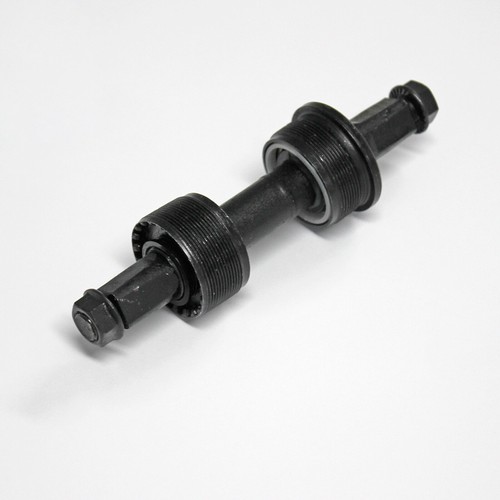 Crank Axle 68mm Cotterless Bottom Bracket Axle Nuts /& Bearings
