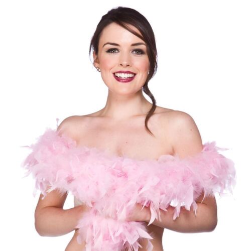 Thick 80g Feather Boa 2meter Long Perfect 4 FancyDress Hen Night Party Burlesque 