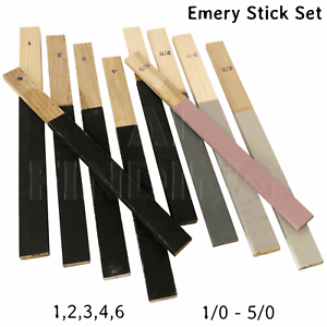 2,3 4 Reinigung 10 Emery Polieren Papier Stock Grad 1// 0,2// 0,3// 0,4// 0,5// 0,1