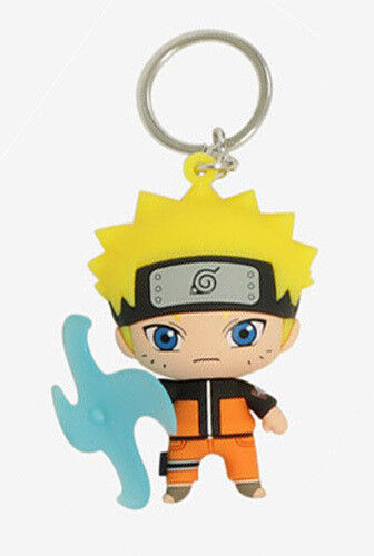 Naruto Shippuden Naruto w/ Rasengan Series 1 Foam Figural Mascot Key Chain 