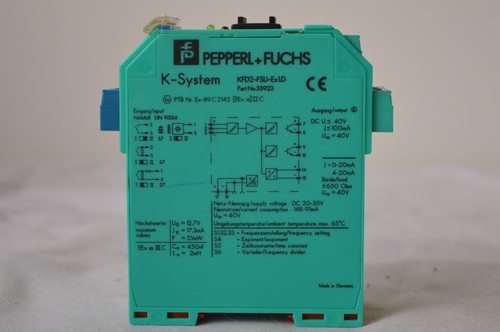 Current Converter T.029 33923 KFD2-FSU-Ex-1.D Pepperl Fuchs