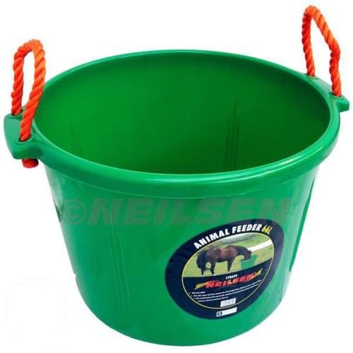 water buckets with rope handles CT0699 2 quality 66ltr heavy duty animal feed