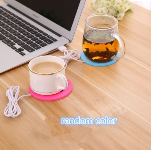 5V USB Silicone Heat Warmer Heater Tea Coffee Mug Hot Drinks Beverage Cup  od