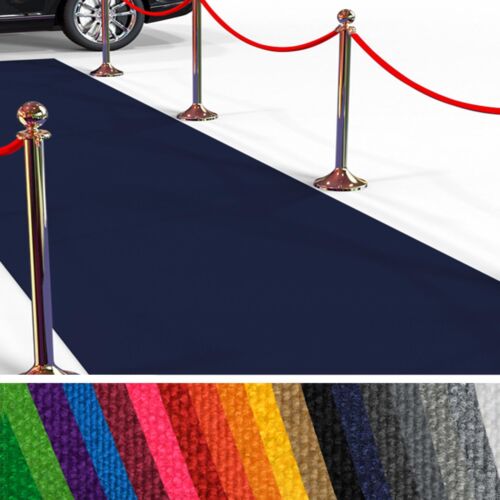 VIP-TeppichFarbe: Blau Messeteppich Hochzeitsläufer Premium Eventteppich
